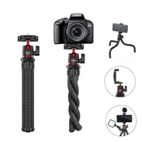 Ulanzi MT-11 Flexibel bläckfiskstativ för telefon DSLR-kamera Vlog Portable 2 i 1 Design Selfie Stickodod med telefonhållare H1104