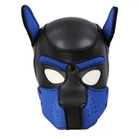 Erkek Bayan Köpek Kauçuk Maske Masquerade Topu Kostüm Sahne Aksesuarları Yetişkin Oyuncak Rol Oynamak Karnaval Cadılar Bayramı Partisi Fantezi Elbise X0803