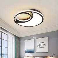 Einfache moderne Schlafzimmer Deckenleuchten Nordic Wind Werkzeug Studienlampe Kreative Persönlichkeit LED Decken Lampen Fernbedienung