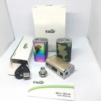 Eleaf Mini iStick Kit 1050mah Built-in Battery 10w Max Output Variable Voltage Mod for 510 Ceramic oil cartridge 3 color rainbow gold Camouflage