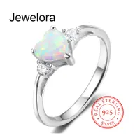 925 Sterling Silver Anneaux pour Femmes Crown Crown Opal Finger Anneau Classic Luxury Mariage Déclaration de mariage bijoux