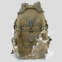 야외 군사 배낭 1000D 나일론 전술 배낭 스포츠 캠핑 트레킹 낚시 낚시 가방