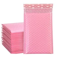 Envelope Bags Bubble Cushioning Wrap Self Seal Mailers Padded Envelopes With Bubbles Mailing Gift Packages Bag Pink Book Magazine Lined Mailer