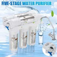 New 3 + 2 Ultrafiltração bebendo sistema de filtro de água Home purificador de água de cozinha com torneira torneira filtro de água kits de cartucho