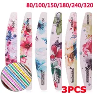 Nail Files Flower Professional Pedicure Care Double Sided Sanding Buffer Manicure