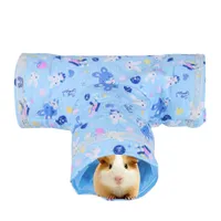 Piccoli prodotti per animali Mini Hamster Cavia Tunnel Speelgoed Huisdier Kooien Egel Buis Chinchilla Huis Cave Dieren Producten Rat