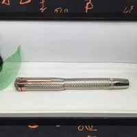 Ballpoint Pens Famous Metal Material Unique Design Rotatable Pen School Writing Stationery Signature With Box