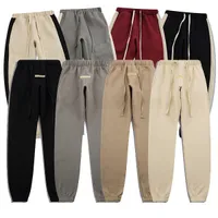Hombre Pasa Pantalón Casual Designer de alta calidad Color Sólido Pantalones Pantalones Rainbow Side Stripes Pantalones Cintura Elástica 2022