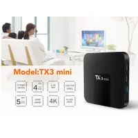 TX3 Mini Smart TV Box Android 7.1 Amlogic S905W 1G 8G 2G 16G 4K H.265 2.4G 5G Dual wifi Set Top Box Media player
