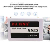 BU KRAL 2.5 inç SATA III USB 3.0 5 Gbps Harici HDD Sabit Sürücü Kılıfı SSD Kutusu Windows Mac için SICAK Fiş