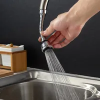 Robinets de cuisine Régulier de robinet flexible réglable Turbo Flex 360 évier à jet d'extension durable pièce d'extension durable
