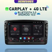 CarPlay DSP Android 10 4G + 128GB bilradio Multimedia Player 4G LTE WiFi GPS-navigering för W209 W163 W203 W168 Viano Vito Car DVD
