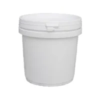 Food Grade plastic bucket 1L 2L 3L with tamper evident Lid
