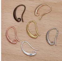 Clasps Hooks 100x DIY Making 925 Sterling Sier Smycken Findings Krok Örhängen Pinch Bail Ear Wires för Crystal Stones Pärlor THVXD 9QXKF