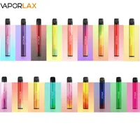 Vaporlax-Mate-Einweg-E-Zigarette 3ml-Kartusche mit 500mAh-Batterie-Batterie-Stift-Kit 800-Puffs mit verschiedenen Farben-Verdampfer