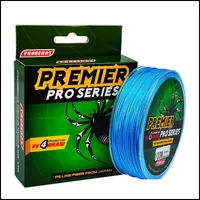 Braid Sports Outdoors 100Meters/1Box Blue Lines 4 Weaves Braided TILLGÄNGLIG