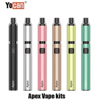 Yocan Apex Kit 650mAh Adjustable Voltage Battery Quartz Dual Coil Concentrate Atomizer Wax Vape Pen Vaporizers a20
