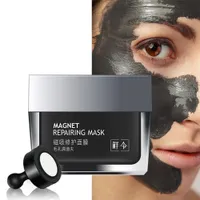 80g Magnetic Facial Mask Kit Mineral Rich Dead Sea Mud Masque Blackhead Avlägsnande Djup Pore Rengöring Ansiktsmask Hudvård