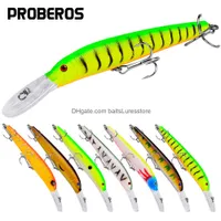 Baits Lures Floating Shaped Fishing Tackle Hooks Baitsluresstore Footwater Row Bait Imitation 16.8g   15.3cm Road Sub-fine Is Fl Of D jllQUW