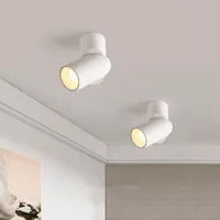 Plafondlampen Zerouno LED LAMP MODERNE EL LOFT Woonkamer Spot Lamp verlichting Affuren Aluminium Lampada