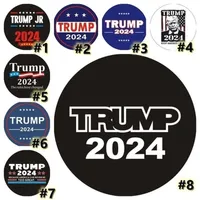 Trump 2024 autocolante no vidro traseiro Adesivo de carro Adesivo de parede As regras mudaram MAGA adesivos presidente Donald Trump estar de volta
