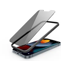 Película anti espeso de cristal de protector templado de cubierta completa para iPhone 13 Pro Pantalla Glassa54