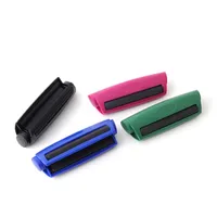 Plastic Manual Cigarette Maker Tobacco Rolling Machine Hand Semi-automatic Tobacco Roller For 78mm Rolling paper smoking Accessory 286 S2