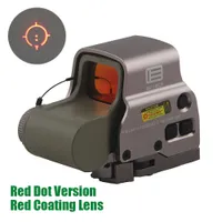558 Holográfico Dot Dot Scope Red Revestimento Lente Tático Caça Rifle Reflexo Reflexo T-Dot Óptica com 20mm Mount Aluminum Liga Construção