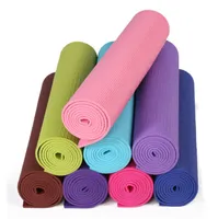 173 * 61cm PVC Yoga Matten Anti-Rutsch Decke Deckel Gymnastische Matte Sport Gesundheit Gewicht verlieren Körperformung Fitness Pilates Übungskissen