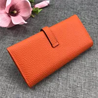 Women wallet fashion single zipper pocke men women leather wallet lady ladies wallet long purse Holders with Belt box HB10294w