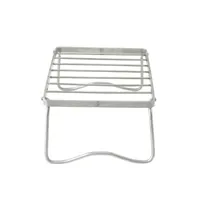 Tools & Accessories Mini Burner Rack BBQ Stainless Steel Gas Stove Support Folding Campfire Charcoal Grill Stand Outdoor Barbecue