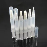 3ml 5 ml Twist Pen Nail Olie Lege Bottel met Borstel Applicator Draagbare Schoonheid Cosmetische Tool Lip Gloss Nagels Voeding Fles
