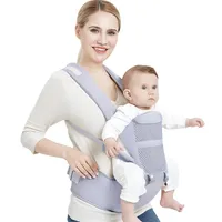 0-48 Months Ergonomic Baby Backpack With Hip Seat For born Multi-function Infant Sling Wrap Waist Stool Baby Kangaroo 220209