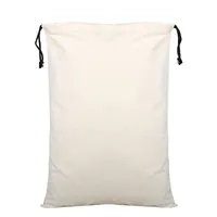 Santa Sack Sublimation Blank Julklappspåsar Jul Drawstring Pocket Heat Transfer Canvas Bag 50 * 70cm