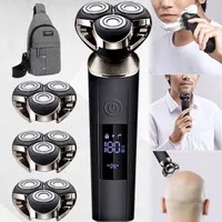 MSN Afeitadora eléctrica para hombres Máquina de afeitar de afeitar Smart 3D Trimmer Clipper Corte de pelo Ricoh Head 5 Smart Recargable Shavers