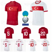 2020 Europa Cup Turkije Soccer Jersey Turquia National Team 3 Demiraal 4 Soja.nl 7 onder de 6 TUFAN 13 MERAS YOKUSLU Tekdemir Football Shirt Kits Euro Patch