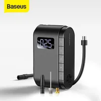 Baseus Wireless Nadmuchiwany Przenośny Pompa Elektryczna do motocykla Inflator Inflator Smart Car Air Compressor