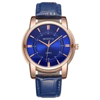 Deenu1 Nieuwe Factory Direct Supply Modiya Belt Men's Quartz Watch Wholesale Gift concentrische kringen