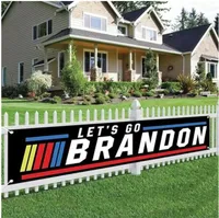 50 * 300 cm Gitelim Brandon Banner Mektuplar Baskılı Avlu Bahçe Bayrakları Gelin Brandon Streamer Amerikan Bayrağı Uzun Afiş Süsler Malzemeleri CN15