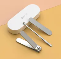 Xiaomi hoto hotar acero inoxidable las podadoras de uñas set Smart Hogar con la cubierta anti-splash Trimmer Pedicure Care File profesional