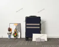 オーバーザ旅行スーツケース荷物格子縞の花箱ファッション男性女性トランクバッグ文字財布棒箱スピナーユニバーサルホイールダッフルバッグ