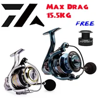 High Quality 14+1BB Double Spool Fishing Reel 5.5:1 4.7:1 Gear Ratio Speed Spinning Casting Carp For Saltwater 220117