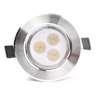 Дизайн интерьера 3W 3 LED SMD утопленный потолочный потолочный светильник Spot Lamp Lamp Light W / драйвером JA55