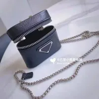 PD Fashion Design Luxury Design men Ladies Halter Necklace Mini Accessory Bag for Apple Airpods 1 2 3 Pro Bluetooth Headset Bag