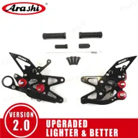 Arashi ( Version 2.0 ) Adjustable Rearsets Footrests Footpegs Foot Peg For BMW S1000R 2013 - 2016 S1000RR / HP4 2009 - 2014 2010 2011 2012