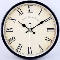 Nordic Retro Relógio de Parede Relógio Vintage Numerais Romanos Arqueado Quartzo Reloj de Pared Horloge Murale Sala Creative X0705