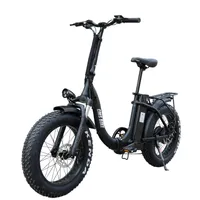 CMSTD-20PW 20 inch foldable ebike 800w ebike fat tire beach electric bike foldable e bike