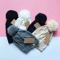 Роскошный зимний капот Diamone Beanie мужчины женщины мода дизайнеры женщин вскользь вязание шерстяные теплые горизо шайбы шапки черепа открытые шапки 1324