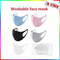 Anti Sups Mask Mask Roy Cover PM2.5 Респиратор Антибактериальный Моющийся Мягкий Многоразовый Ледяной Шелковые Хлопковые Маски Взрослый Ребенок В наличии Быстрая доставка