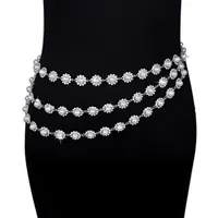 Fashion Women&#039;s Ladies Girls Waist Belt Fashion Metal Charm Chain Dress Belly dance Belt Gift